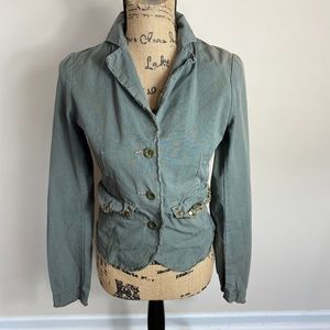 Joie Studded Military Jacket